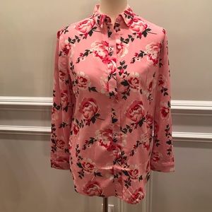 Pink Floral Shirt